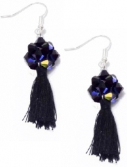 Crystal Tasselled Earrings