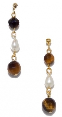 Tiger Pearl Earrings
