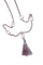 Silver Tassel Necklace