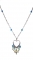 Blue Blue Heart Necklace