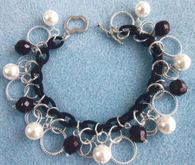 Ring & Pearl Bracelet