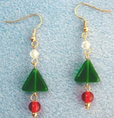 Christmas Tree Earrings